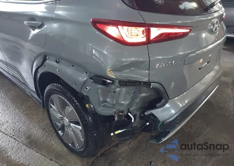 2021 Hyundai Kona Electric Limited из США, поврежденный, VIN KM8K33AG3MU106756